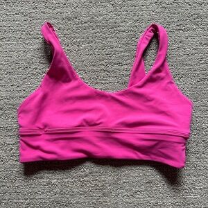 lululemon athletica Hot Pink Scoop Sports Bra